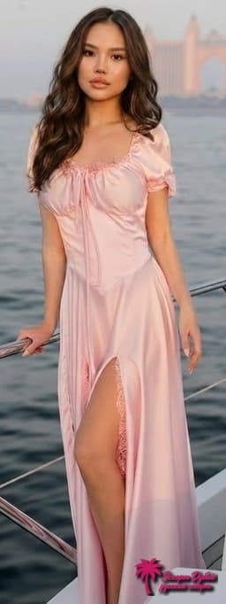 Лина, 22 года — фото 2 из 10: каштановые волосы, стройное телосложение, казашка